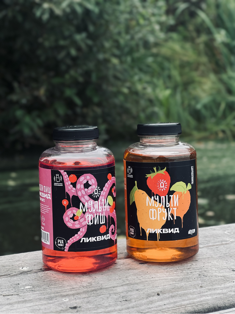 Ликвид Carptoday Baits Multi Fruit (Мульти Фрукт) 500мл, Вкус: Мульти Фрукт, изображение 2