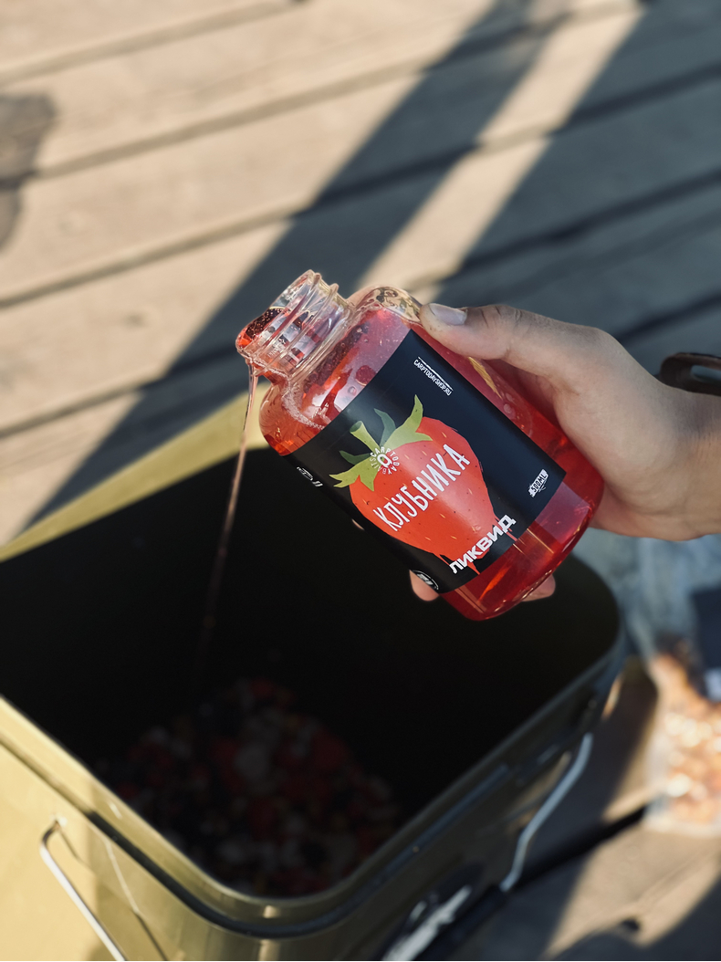 Ликвид Carptoday Baits Strawberry (Клубника) 500мл, Вкус: Клубника, изображение 2