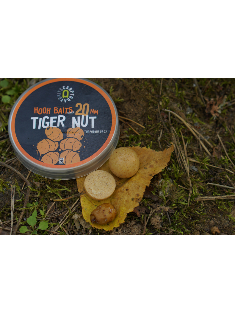 Бойлы насадочные Carptoday Baits Tiger Nut (Тигровый Орех), Диаметр: 20 мм, Вкус: Тигровый Орех, изображение 3