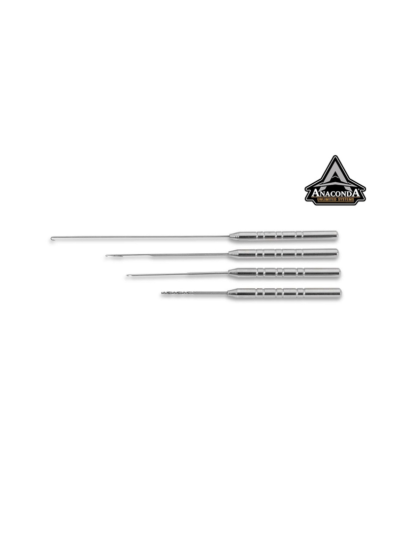 Набор инструментов ANACONDA Boilie Needle & Drill Kit / 4 шт.