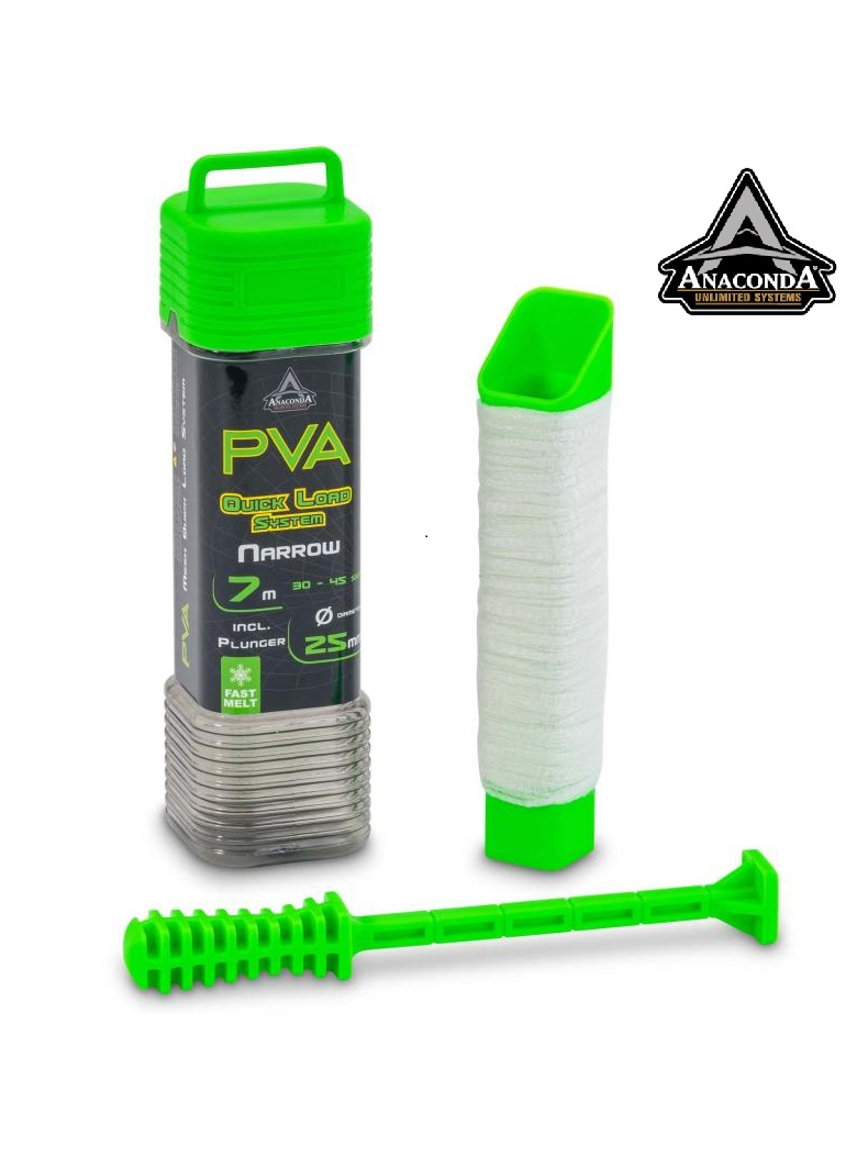 Сетка растворимая с системой заполнения ANACONDA Quick Load PVA Mesh System - Narrow - 7m / 37mm