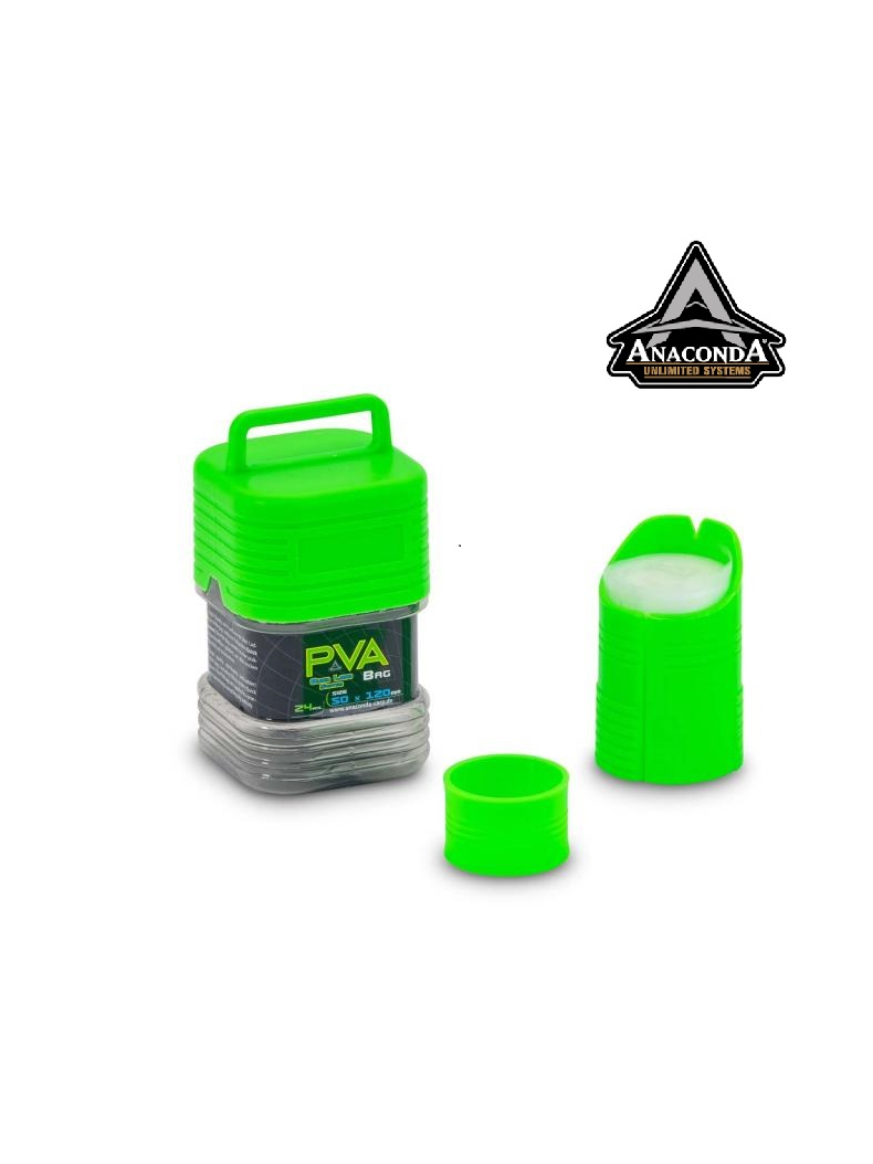 Пакеты растворимые с системой заполнения ANACONDA Quick Load PVA Bag System - 50 x 120mm / 24шт.