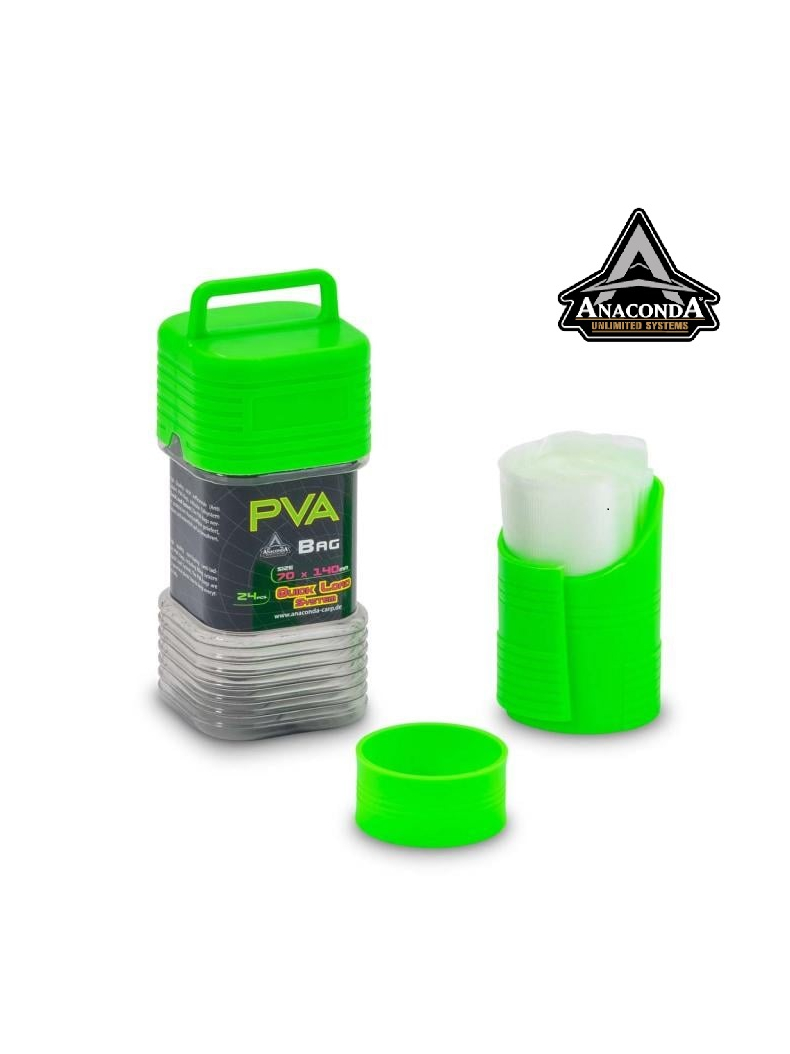 Пакеты растворимые с системой заполнения ANACONDA Quick Load PVA Bag System - 70 x 140mm / 24шт.