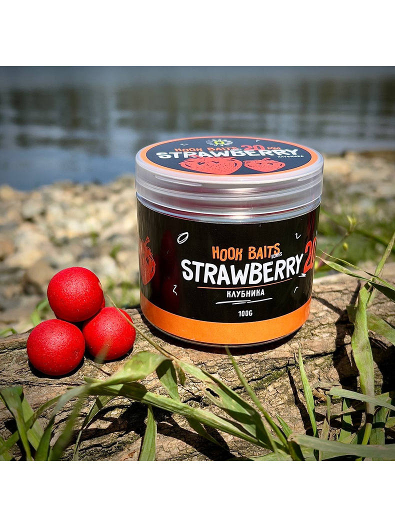 Бойлы насадочные Carptoday Baits Strawberry (Клубника), Диаметр: 20 мм, Вкус: Клубника, изображение 5 Бойлы насадочные Carptoday Baits Strawberry (Клубника), Диаметр: 20 мм, Вкус: Клубника, изображение 5