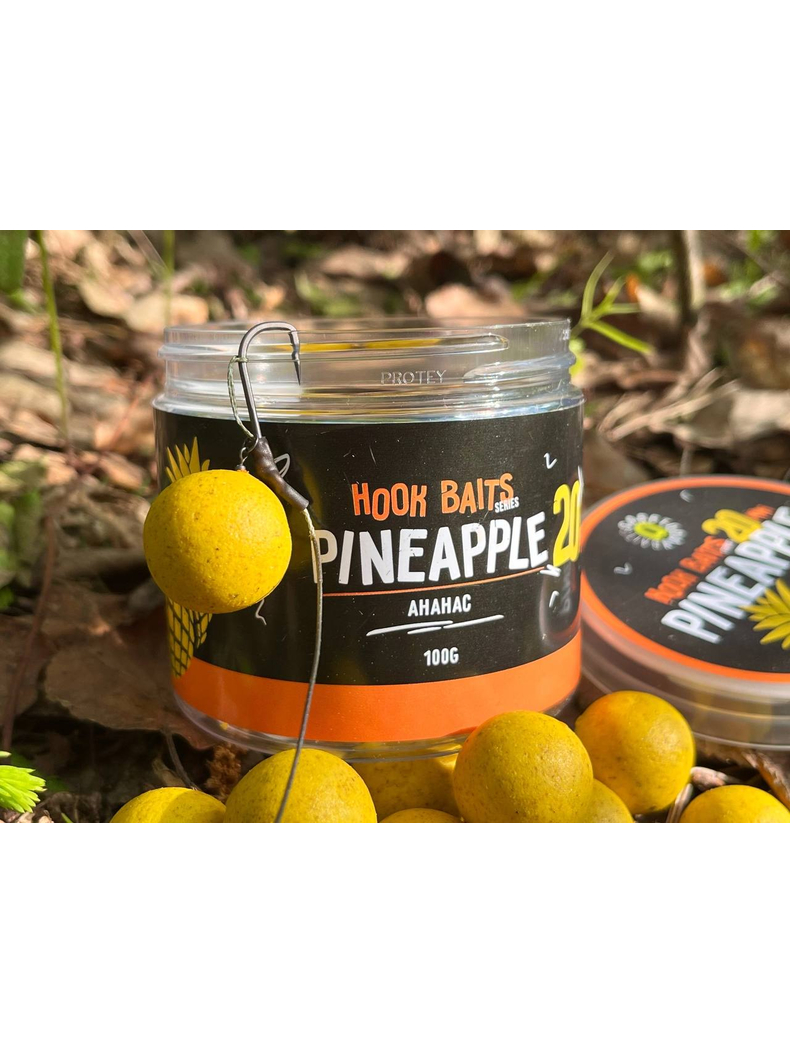 Бойлы насадочные Carptoday Baits Pineapple (Ананас), Диаметр: 20 мм, Вкус: Ананас, изображение 5