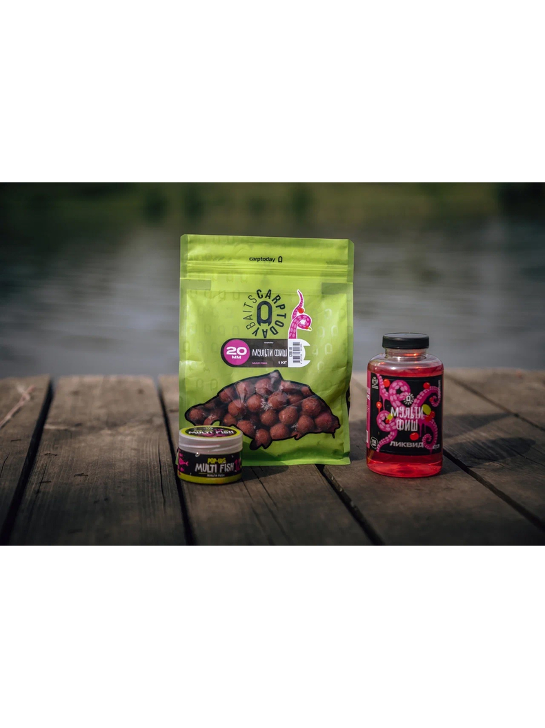 Ликвид Carptoday Baits Multi Fish (Мульти Фиш) 500мл, Вкус: Мульти Фиш, изображение 2