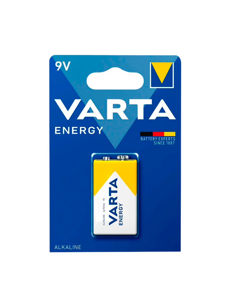 Батарейка Varta Крона 9V для карпфишинга — питание сигнализаторов поклевки — CARPshop