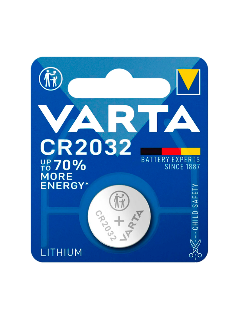 Батарейка Varta CR2032 для карповой рыбалки — литиевый элемент питания — CARPshop
