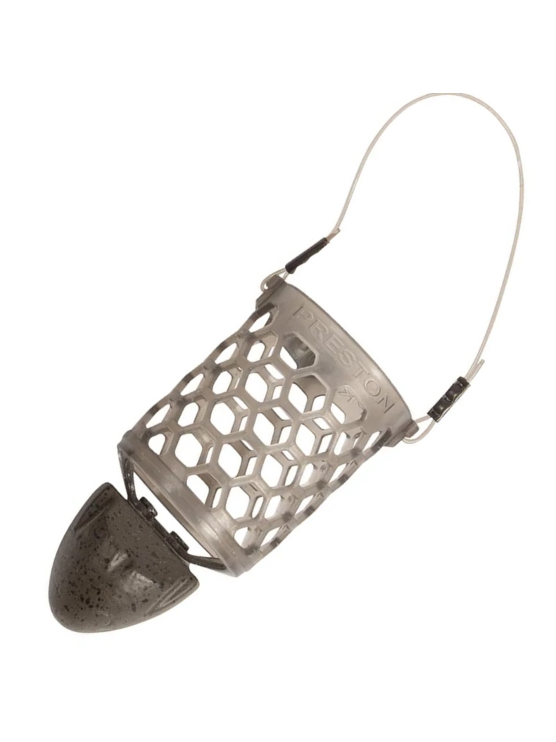 Кормушка фидерная PRESTON INNOVATIONS Hexmesh Plastic Bullet Feeder Medium 50G для фидерной рыбалки — CARPshop