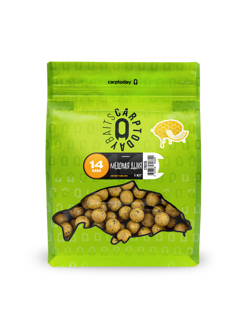Бойлы Carptoday Baits Honey Melon 14мм для карпфишинга — CARPshop