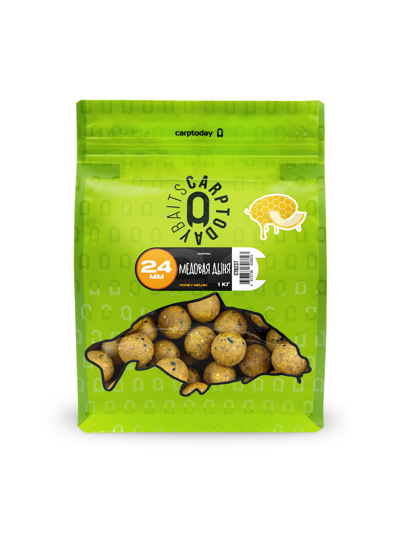 Бойлы Carptoday Baits Honey Melon 24мм карповые снасти — CARPshop