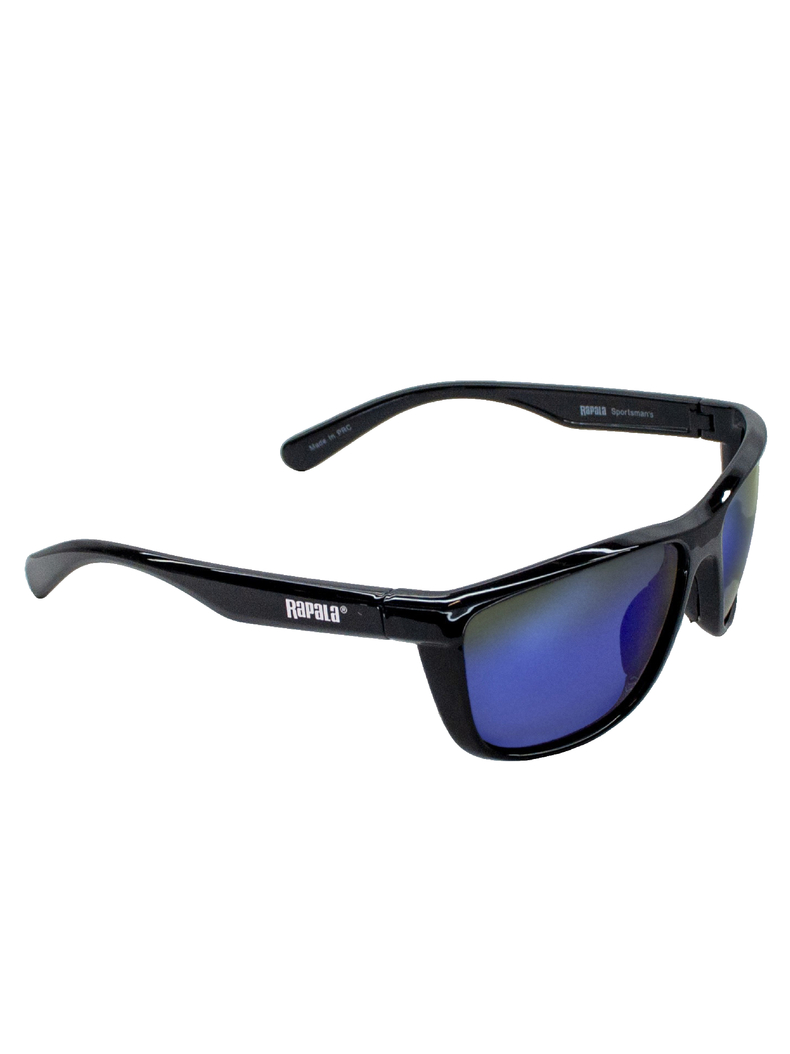 Очки поляризационные RAPALA Wahoo Black Blue Mirror, изображение 4