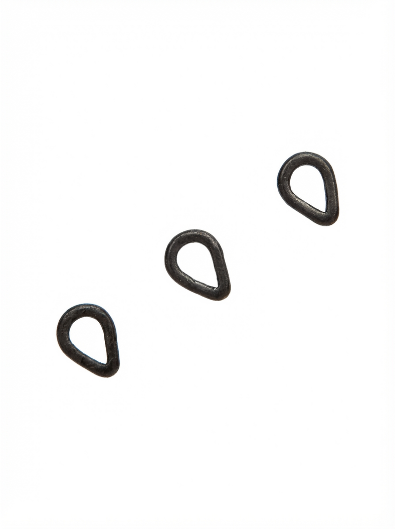 Стальные колечки каплевидные Carptoday Tear Drop Rings для карповых оснасток купить в CARPshop