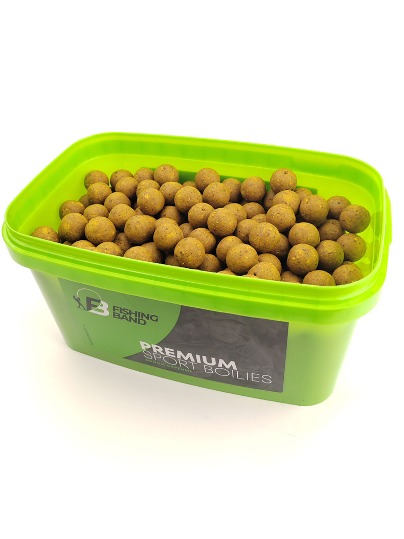 Бойлы варёные прикормочные Fishing Band Pineapple N-Butyric 20 мм 2 кг — фото 3 — CARPshop