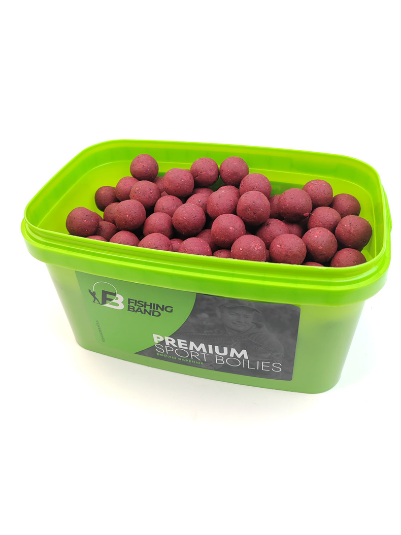 Бойлы варёные прикормочные Fishing Band Plum 24 мм 2 кг — фото 3 — CARPshop