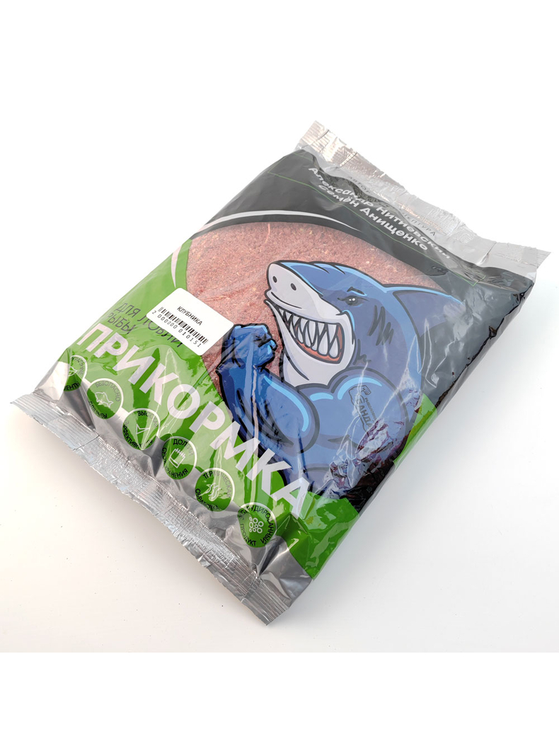 Прикормка «Рыболовная банда» Клубника — фото 2 — CARPshop