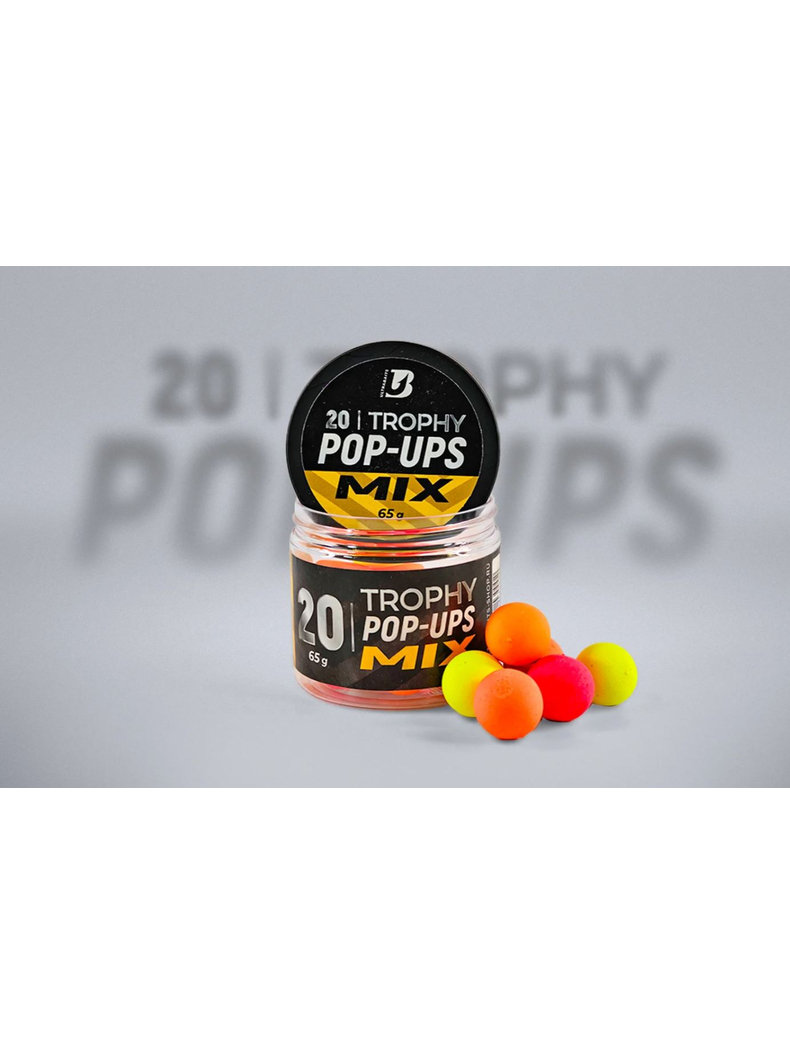 Плавающие бойлы UltraBaits Pop-Ups TROPHY MIX 20 мм для карпфишинга — CARPshop