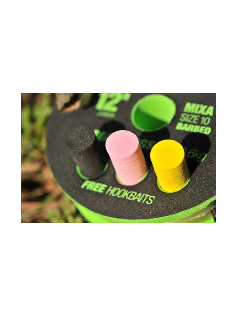 Набор для зиг-риг Korda Ready Zigs Barbless, Длина: 12 ft (3,66 м), Размер крючка: № 10, изображение 3 Набор для зиг-риг Korda Ready Zigs Barbless, Длина: 12 ft (3,66 м), Размер крючка: № 10, изображение 3