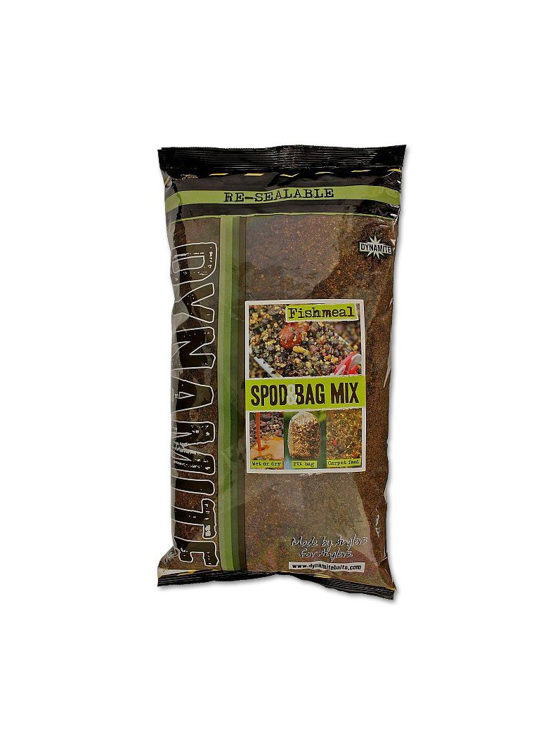 Смесь зерновых сухая Dynamite Baits Fishmeal Particle Spod & Bag Mix (рыбный) 2kg