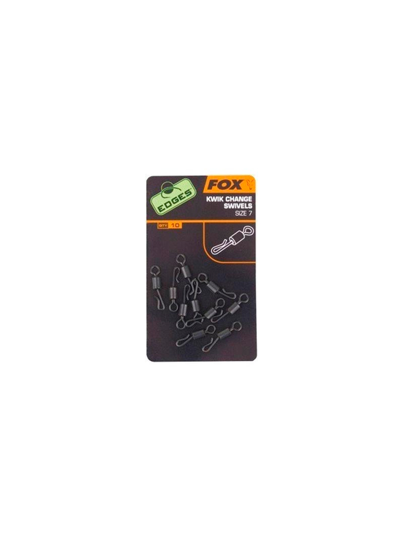 Быстросъёмы FOX EDGE Kwik Change Swivel, Размер: 7 Быстросъёмы FOX EDGE Kwik Change Swivel, Размер: 7