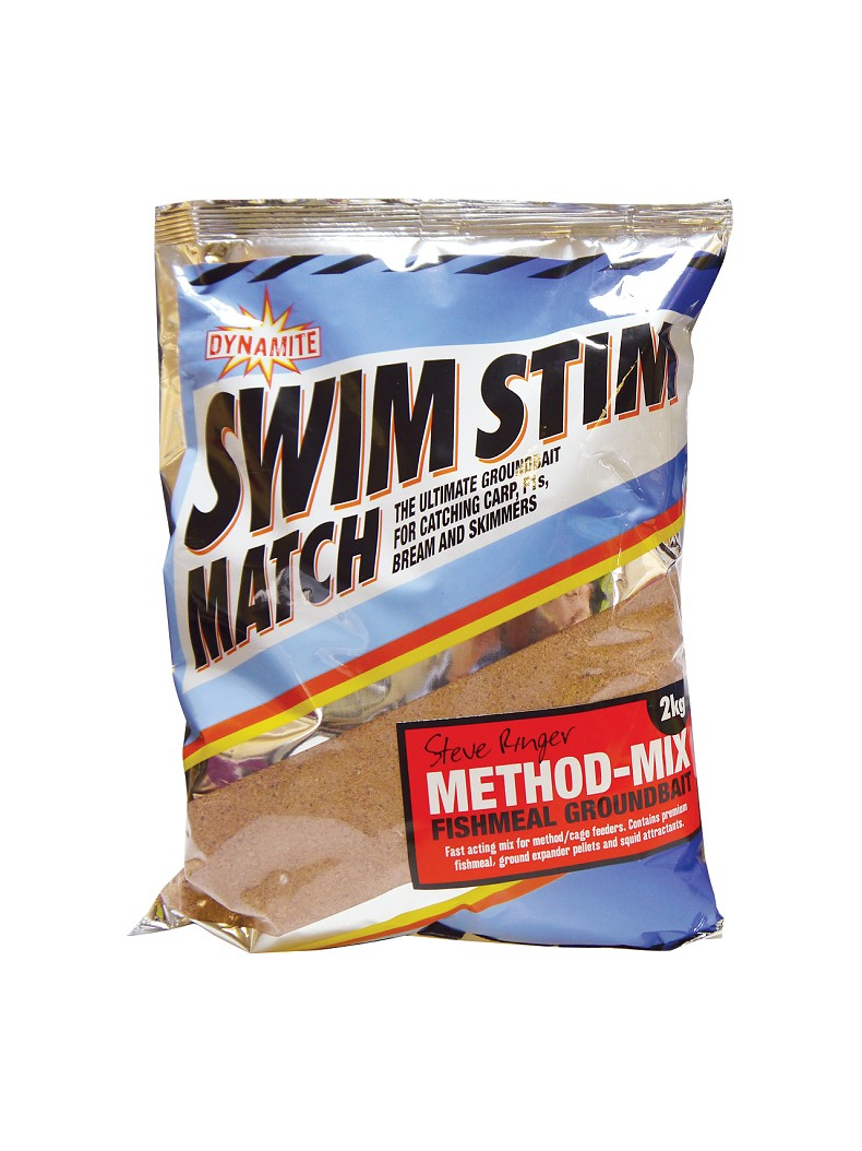 Прикормочная смесь Dynamite Baits Swim Stim Match Method Mix 2kg Прикормочная смесь Dynamite Baits Swim Stim Match Method Mix 2kg