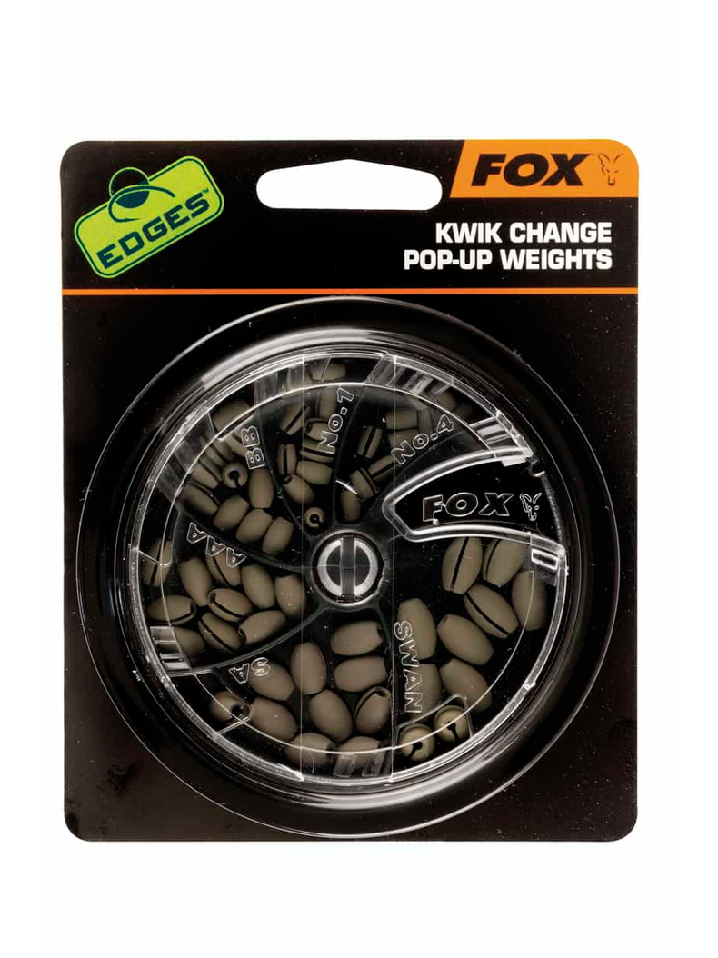 Грузики для огрузки поводка FOX Kwik Change Pop Up Weights, Размер: 1, изображение 2 Грузики для огрузки поводка FOX Kwik Change Pop Up Weights, Размер: 1, изображение 2