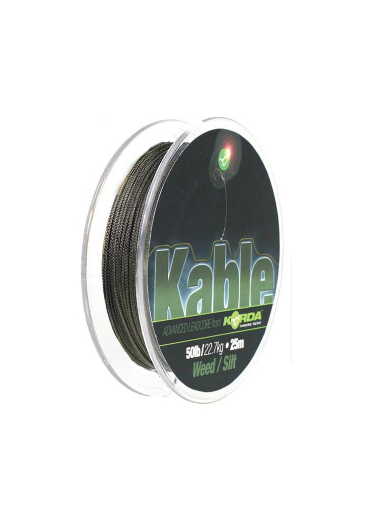 Лидкор Korda Kable Leadcore, Длина: 7 м, Цвет: Weed (Водоросли)