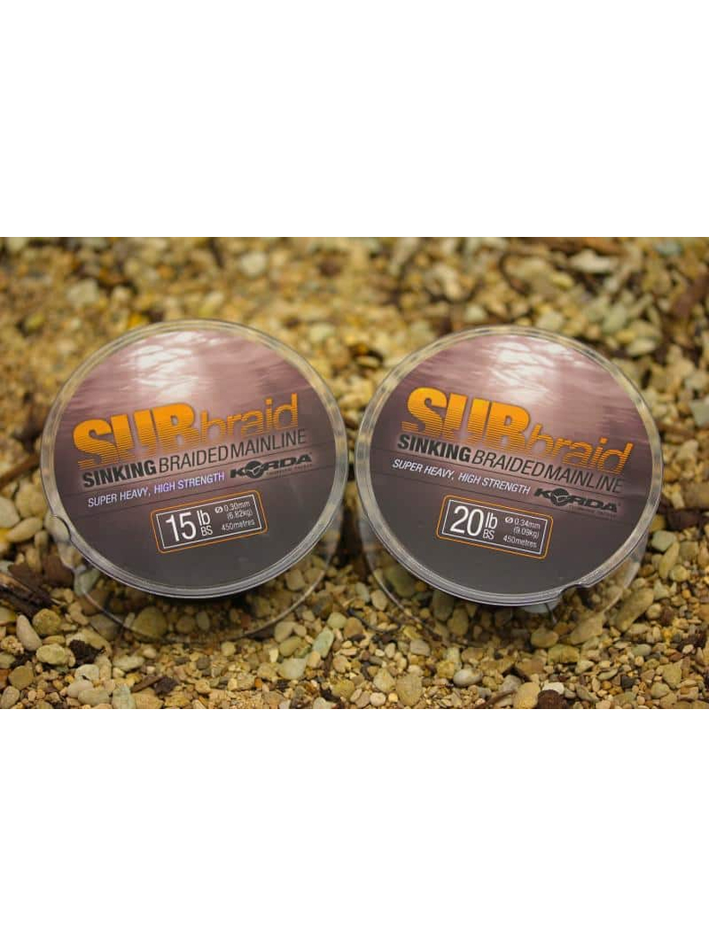 Плетеный шнур Korda Sub Braid Sinking, Длина: 1200 м, Тест: 15.00 lb Плетеный шнур Korda Sub Braid Sinking, Длина: 1200 м, Тест: 15.00 lb
