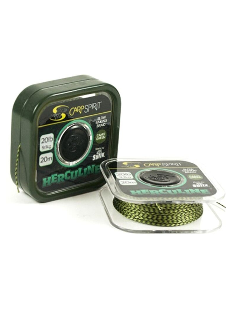 Поводковый материал Carp Spirit Herculine Braid 20M для карповой рыбалки — CARPshop