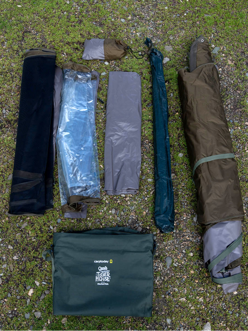 Палатка карповая CARPTODAY Oasis Bivvy Green Khaki, изображение 7