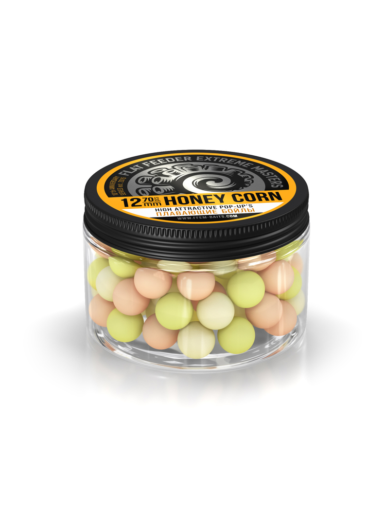 FFEM Pop-Up Cocktail Honey Corn 12mm FFEM Baits — купить в интернет-магазине CARPshop