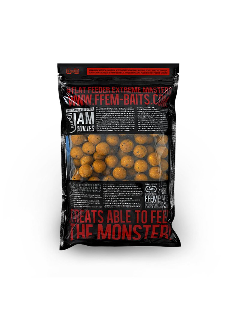 FFEM Super Jam Boilies Honey Corn 20mm