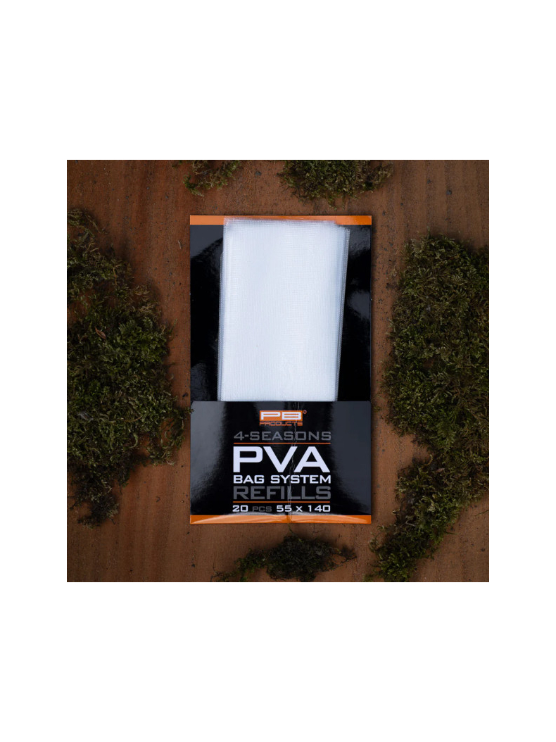 Пакеты растворимые PB Products 4-Seasons PVA Bag Refill Small 55х140mm 20шт.