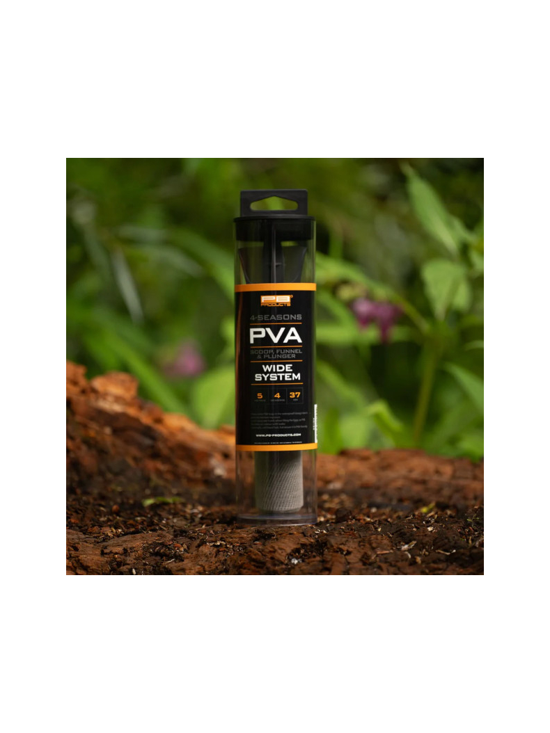 Сетка растворимая с системой заполнения PB Products 4-Seasons PVA Mesh System Wide 37mm 5m