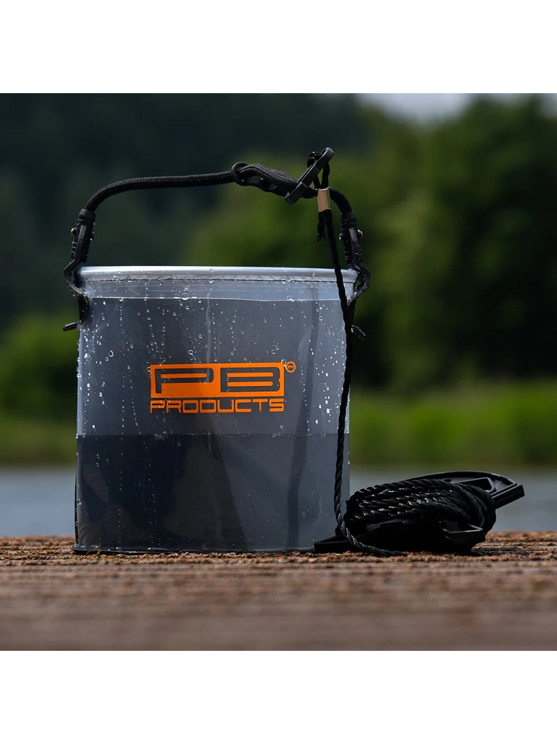 Мягкое ведро с веревкой PB Products Premium Water & Rig Bucket - 4.6L  4m