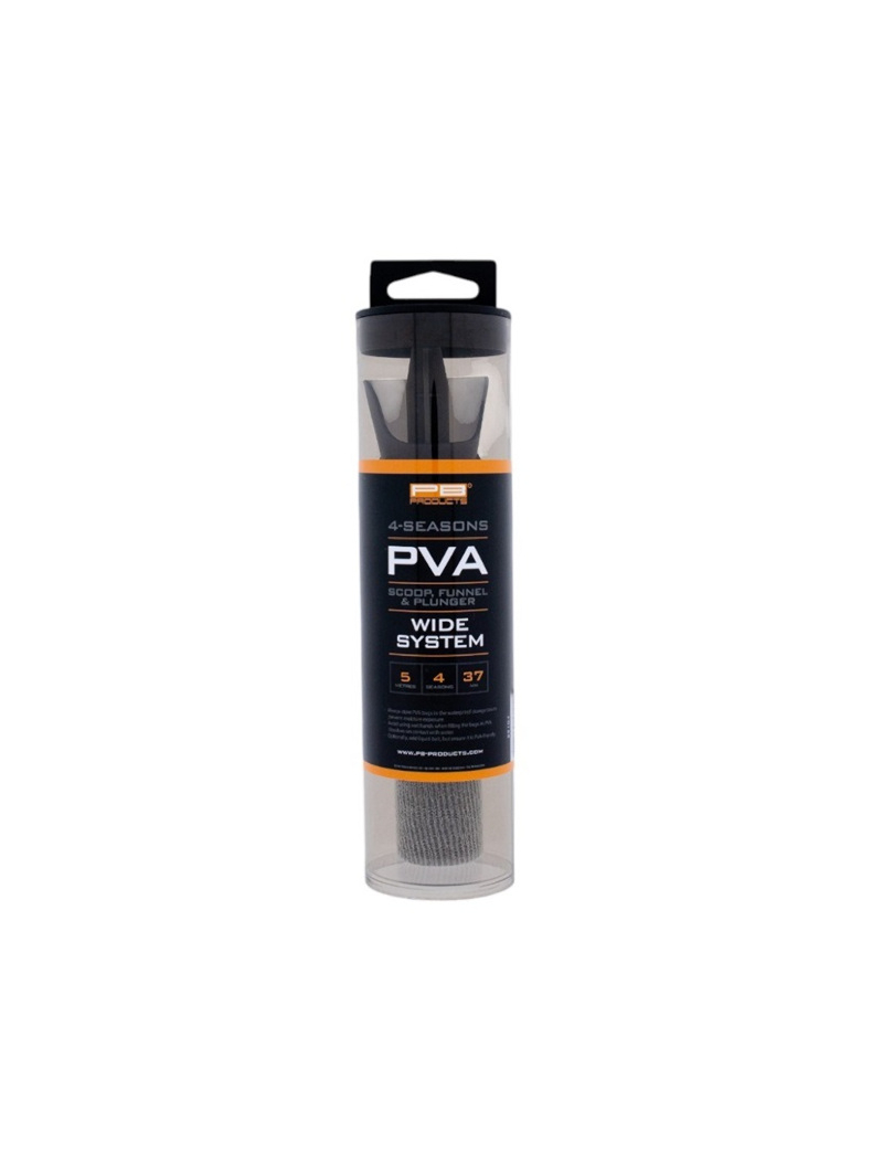 Сетка растворимая с системой заполнения PB Products 4-Seasons PVA Mesh System Wide 37mm 5m — купить в интернет-магазине CARPshop