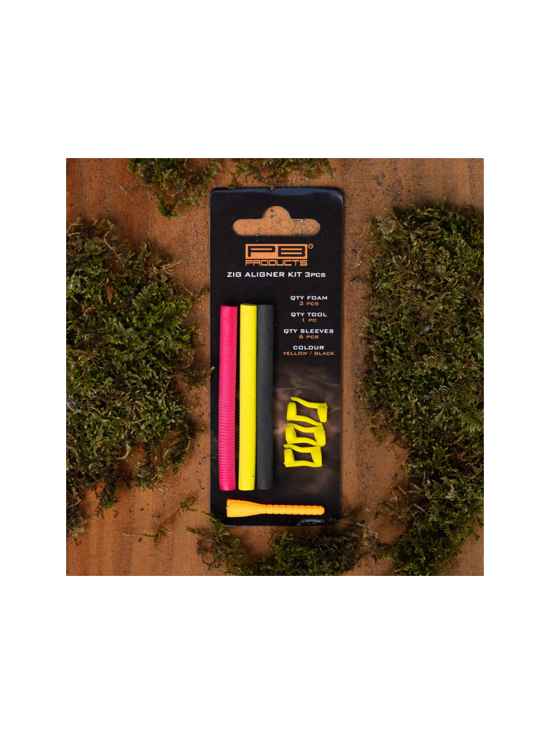 Набор для оснасток PB Products Zig Aligner Kit - Red, Black, Yellow - 6+3шт. — купить в интернет-магазине CARPshop