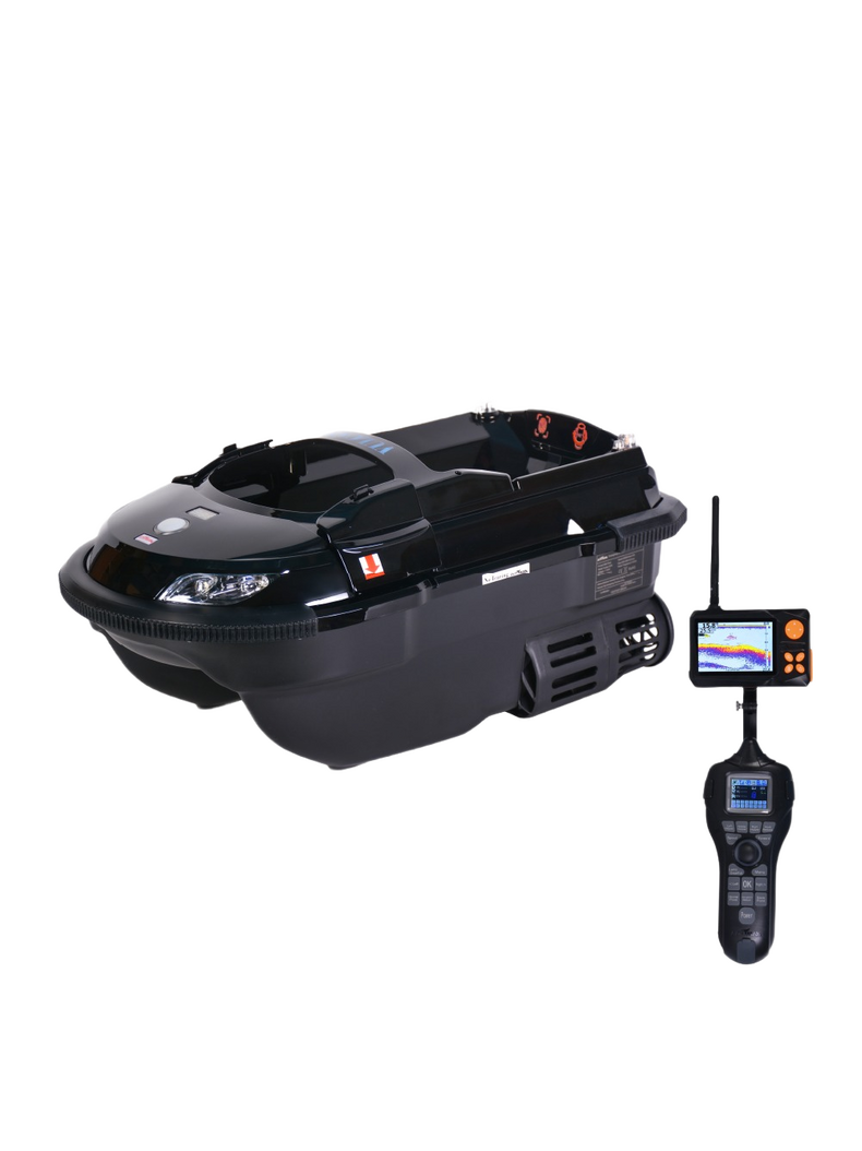 Прикормочный кораблик Boatman Vulcan Pro Black — купить в интернет-магазине CARPshop