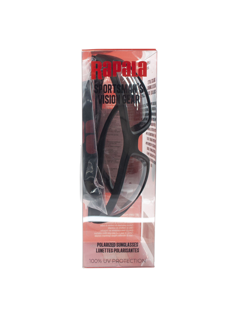 Очки поляризационные RAPALA Amberjack Matte Black Silver Mirror, изображение 5