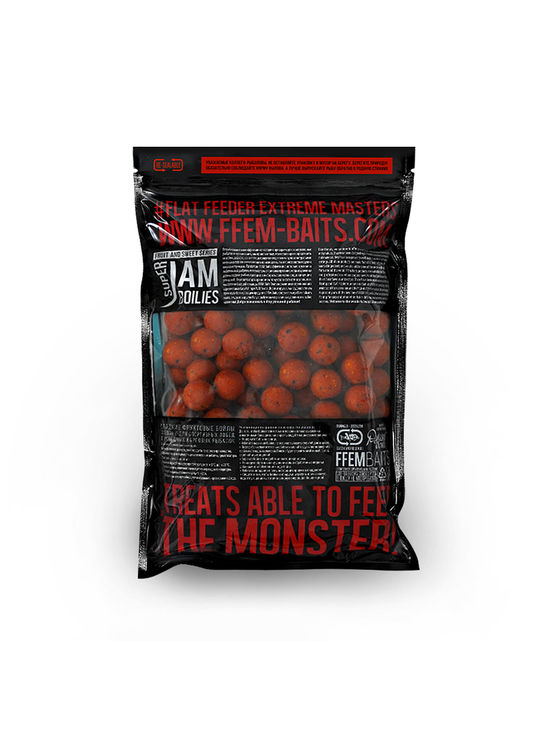 FFEM Super Jam Boilies Tangerine 20mm