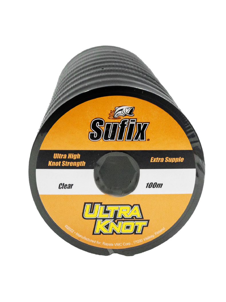 Леска SUFIX Ultra Knot x10 прозрачная 100 м. 0,45 мм 15,3 кг