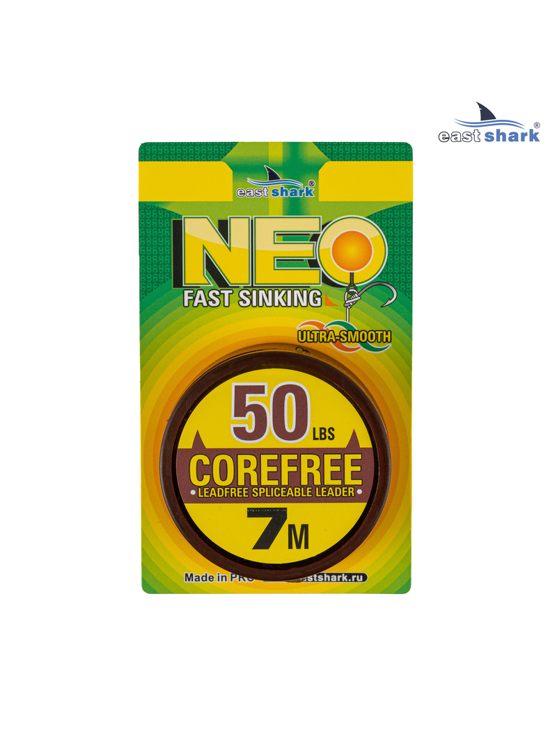 Лидкор без сердечника EastShark ES Corefree Brown 7m 50LB, изображение 2