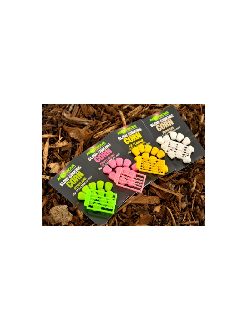 Korda Slow Sinking Maize Banoffe White (банан и карамель) белая медленно тонущая имитационная приманка, изображение 2 Korda Slow Sinking Maize Banoffe White (банан и карамель) белая медленно тонущая имитационная приманка, изображение 2