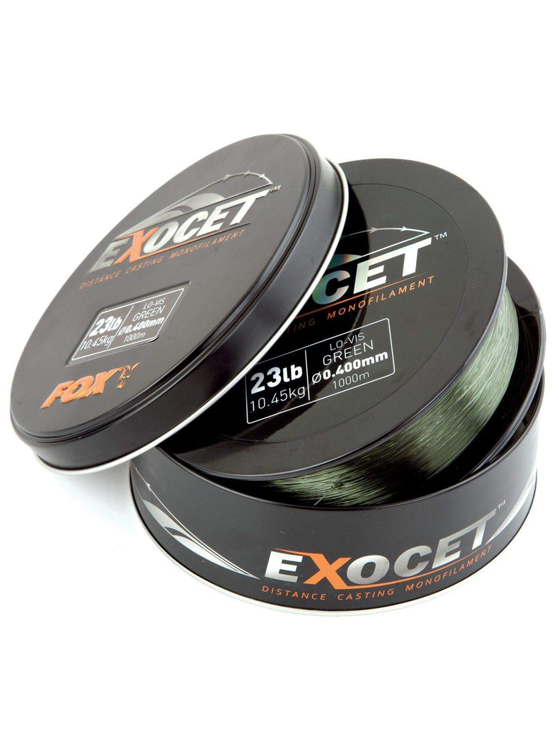 Леска FOX Exocet монофильная 1000 м. Monofilament Green, Диаметр: 0.309 мм, изображение 2