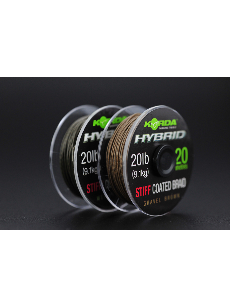 Поводковый материал Korda Hybrid Stiff, Цвет: Weed Green, Тест: 20.00 lb, изображение 2 Поводковый материал Korda Hybrid Stiff, Цвет: Weed Green, Тест: 20.00 lb, изображение 2