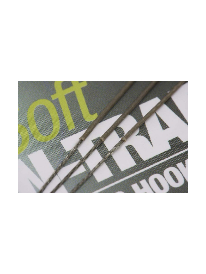 Поводковый материал Korda N-Trap Soft в мягкой оплётке, Цвет: Gravel Brown, Тест: 15.00 lb, изображение 2 Поводковый материал Korda N-Trap Soft в мягкой оплётке, Цвет: Gravel Brown, Тест: 15.00 lb, изображение 2