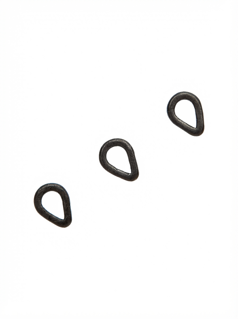 Стальные колечки каплевидные Carptoday Tear Drop Rings для карповых оснасток купить в CARPshop