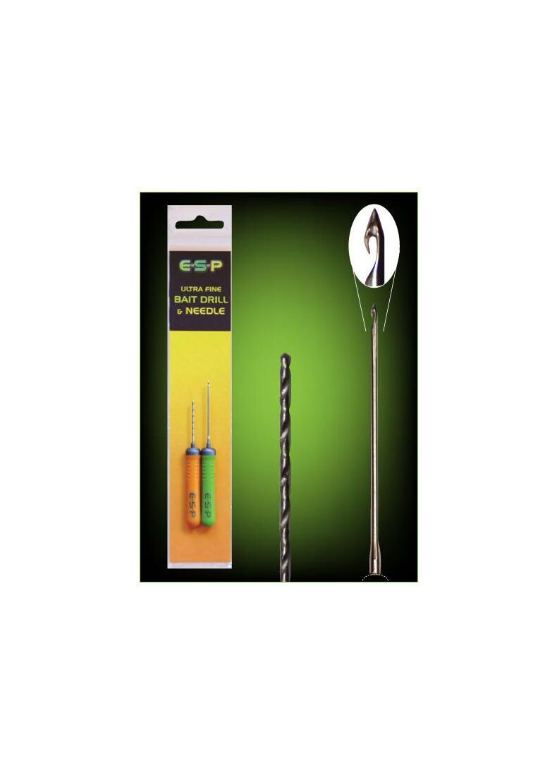 Игла + сверло ESP Ultra Fine Bait Drill & Needle — фото 2 — CARPshop