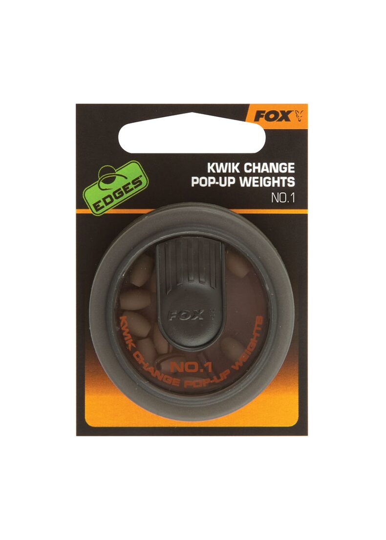 Грузики для огрузки поводка FOX Kwik Change Pop Up Weights — фото 8 — CARPshop