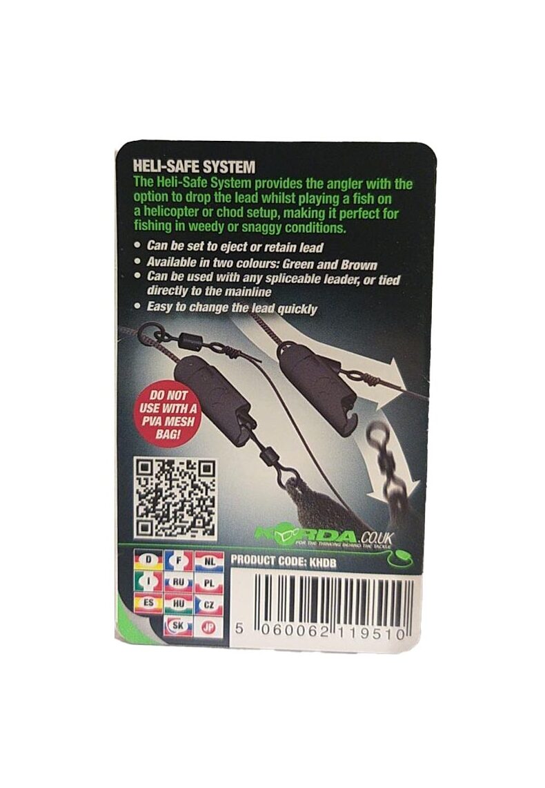 Быстросъем для грузил Korda Heli Safe Lead Release System — фото 7 — CARPshop